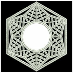 Lace Applique Doily 06