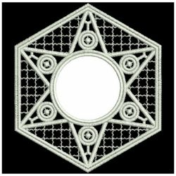 Lace Applique Doily 09