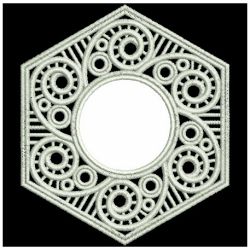 Lace Applique Doily 10