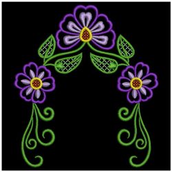 Elegant Floral 3(Sm) machine embroidery designs