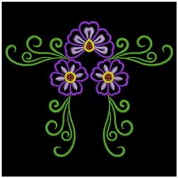 Elegant Floral 3 04(Md) machine embroidery designs