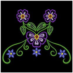 Elegant Floral 3 08(Md) machine embroidery designs