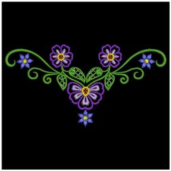 Elegant Floral 3 09(Sm) machine embroidery designs