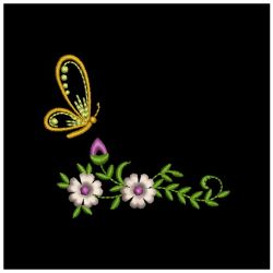 Floral Butterflies 3 machine embroidery designs