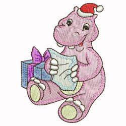 Christmas Singing Critters 03 machine embroidery designs