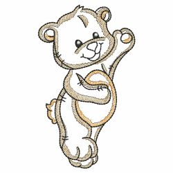 Vintage Teddy Bears 01(Md) machine embroidery designs