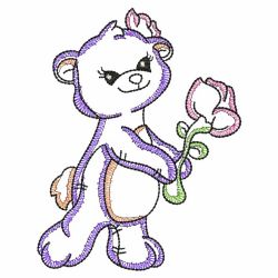Vintage Teddy Bears 06(Md) machine embroidery designs