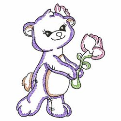 Vintage Teddy Bears 06(Sm) machine embroidery designs