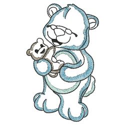 Vintage Teddy Bears 07(Lg) machine embroidery designs