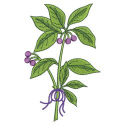Variegated Plants 08(Lg) machine embroidery designs