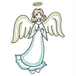 Vintage Realistic Angels 01(Sm) machine embroidery designs