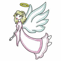 Vintage Realistic Angels 02(Sm) machine embroidery designs