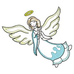 Vintage Realistic Angels 04(Sm) machine embroidery designs