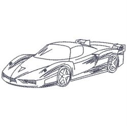 Redwork Racing Cars(Sm) machine embroidery designs