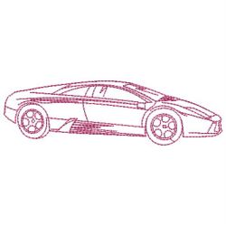 Redwork Racing Cars 05(Sm) machine embroidery designs
