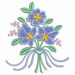 Floral Bouquets 2 09 machine embroidery designs