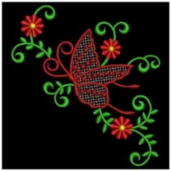 Floral Butterflies 4 02(Lg) machine embroidery designs