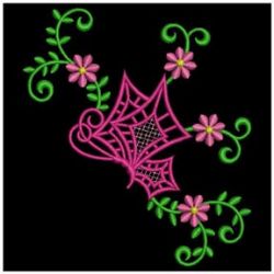 Floral Butterflies 4 07(Lg) machine embroidery designs