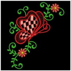 Floral Butterflies 4 08(Md) machine embroidery designs