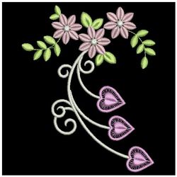 Heart Adornments 2 03(Lg) machine embroidery designs