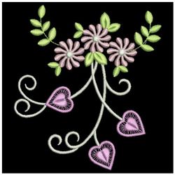 Heart Adornments 2 04(Lg) machine embroidery designs