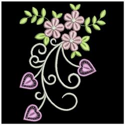 Heart Adornments 2 10(Lg) machine embroidery designs