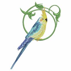 Parrots 03 machine embroidery designs