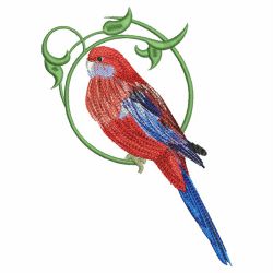 Parrots 05 machine embroidery designs
