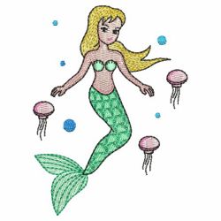 Divine Mermaids 2 07 machine embroidery designs