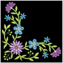 Elegant Flower Corners 2 01(Sm) machine embroidery designs