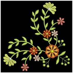 Elegant Flower Corners 2 09(Lg) machine embroidery designs