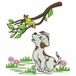 Playful Dogs 05 machine embroidery designs