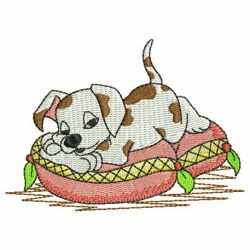 Playful Dogs 07 machine embroidery designs