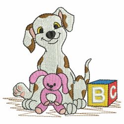 Playful Dogs 08 machine embroidery designs