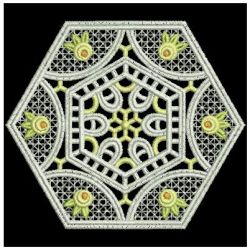 FSL Rose Doily 01 machine embroidery designs