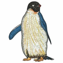 Cuddly Penguins 07 machine embroidery designs