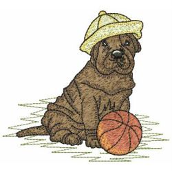Sweet Puppies 07 machine embroidery designs