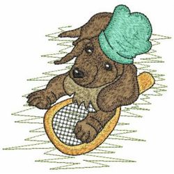 Sweet Puppies 08 machine embroidery designs