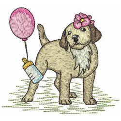 Sweet Puppies 09 machine embroidery designs