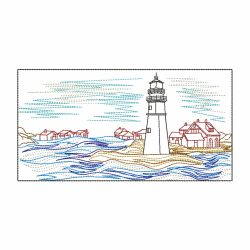 Vintage Famous Buildings 06 machine embroidery designs