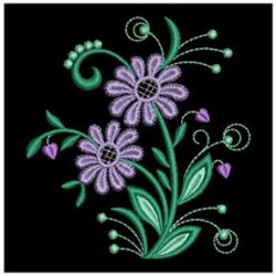 Elegant Florals 4 08 machine embroidery designs