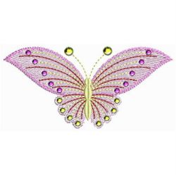 Crystal Butterflies 01 machine embroidery designs