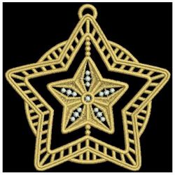 FSL Star Ornaments 2 machine embroidery designs