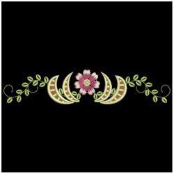 Cutwork Flower Borders machine embroidery designs