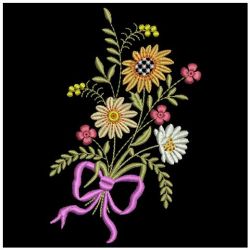 Summer Bouquets 02(Md) machine embroidery designs