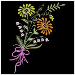 Summer Bouquets 08(Md) machine embroidery designs
