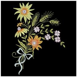 Summer Bouquets 10(Md) machine embroidery designs