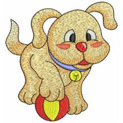Playful Dogs 2 08 machine embroidery designs