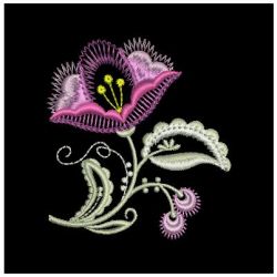 Colorful Flowers 03 machine embroidery designs