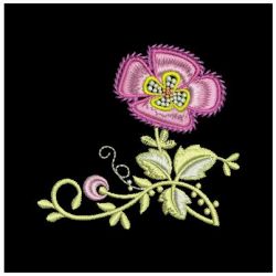 Colorful Flowers 04 machine embroidery designs